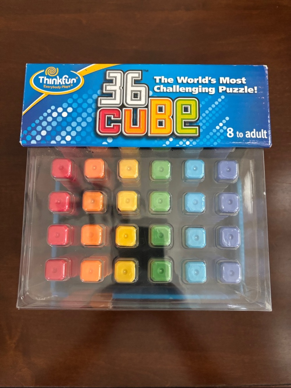 ThinkFun 36 Cube Brainteaser Puzzle The World’s Most Challenging Puzzle NEW  NWT